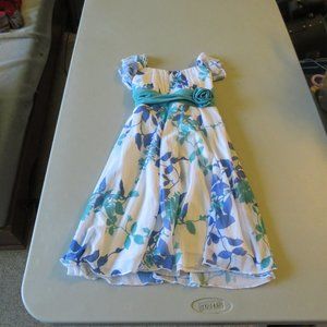 Blue & Green &  White Speechless Dress Size 7